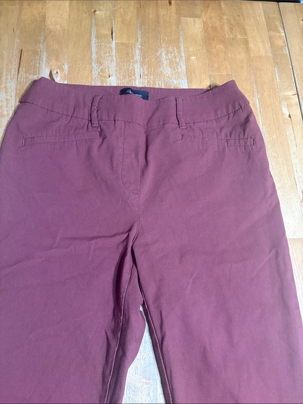 Reitmans Maroon Dress Pants - Picture 5 of 12